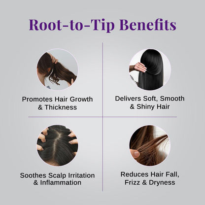 Buy 1 Get 1 Free Rosemary & Rice Water Hair Growth Spray
